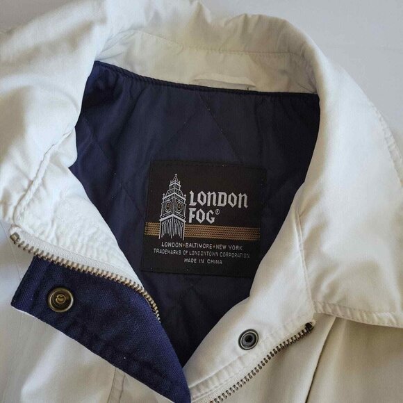 Women's London Fog Jacket Thinsulate Thermal Insulation Size 12 Reg - Picture 2 of 15